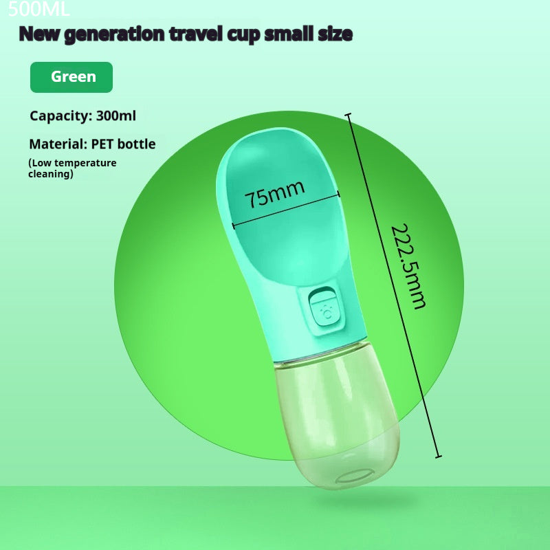 Vatten och matflaska