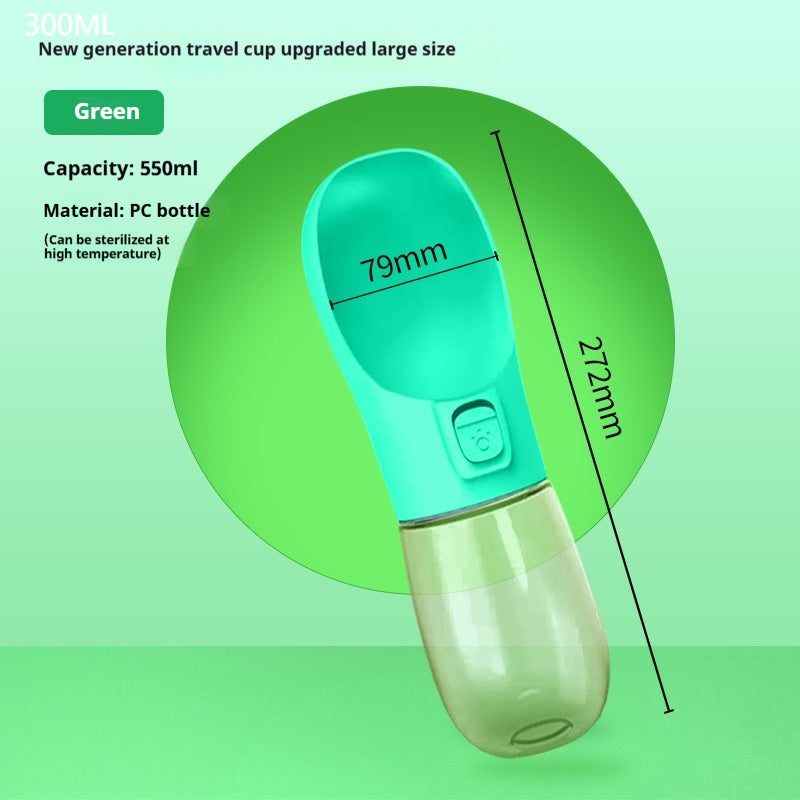 Vatten och matflaska